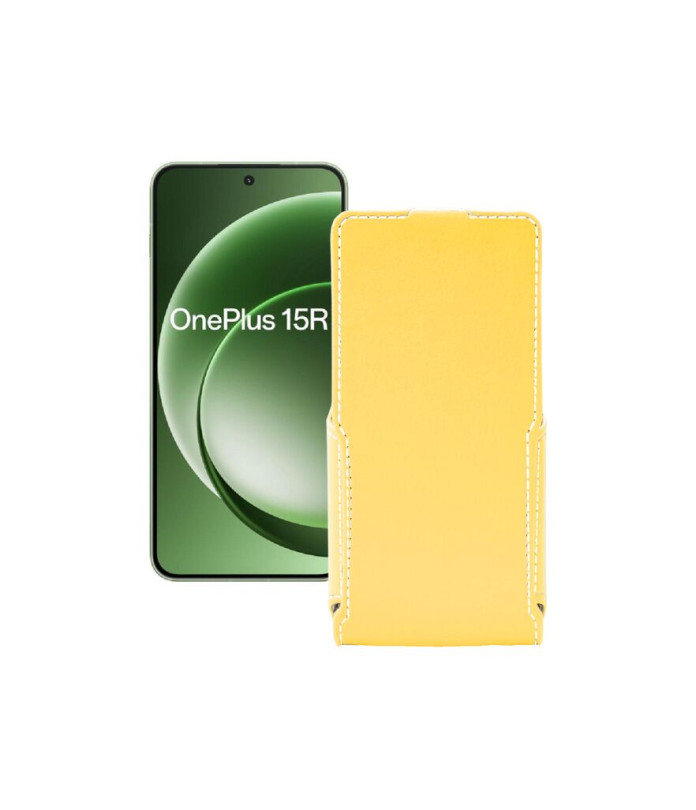 Чохол-флип з екошкіри для телефону OnePlus 15R 5G