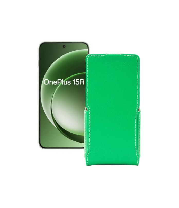 Чохол-флип з екошкіри для телефону OnePlus 15R 5G