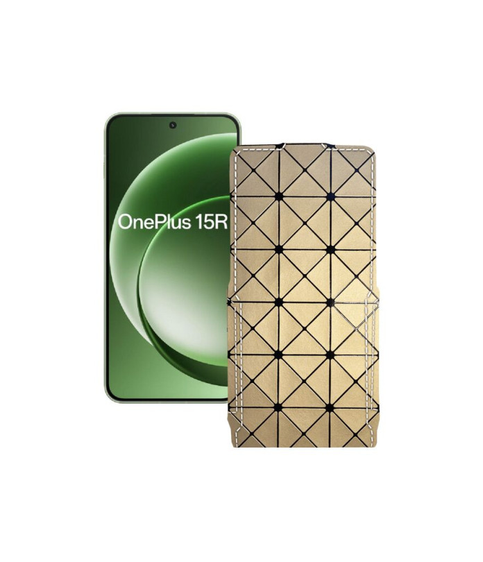 Чохол-флип з екошкіри для телефону OnePlus 15R 5G