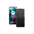 Чохол-флип з екошкіри для телефону Motorola G200