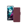 Чохол-книжка з екошкіри для телефону Motorola G200