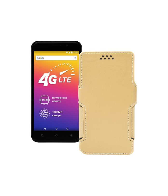 Чохол-книжка з екошкіри для телефону Prestigio Grace M5 LTE 5511