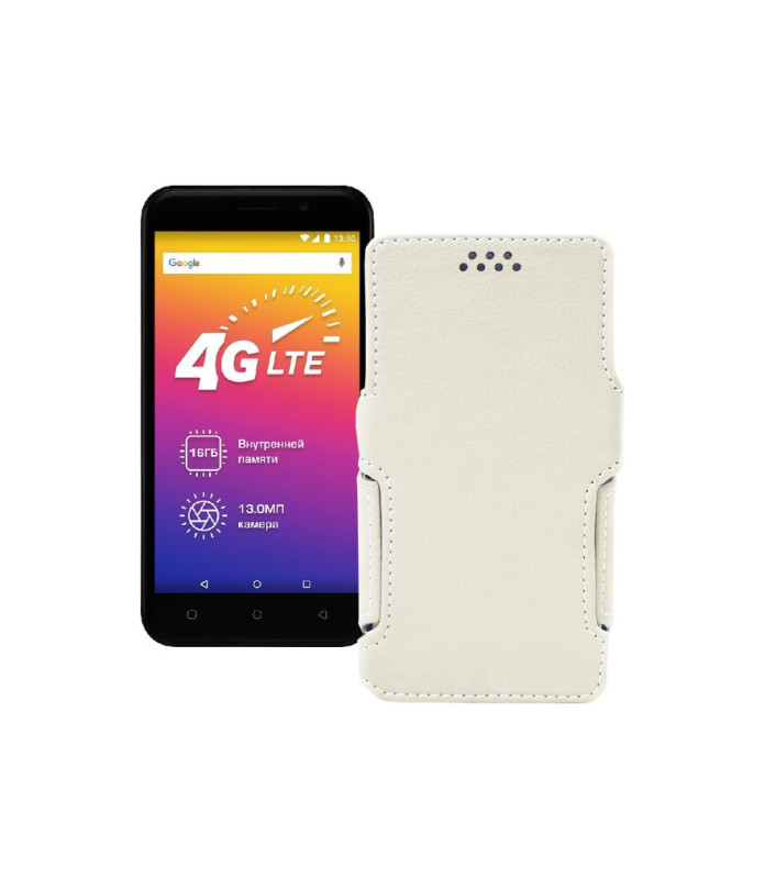 Чохол-книжка з екошкіри для телефону Prestigio Grace M5 LTE 5511