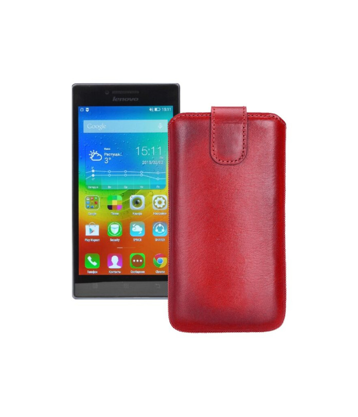 Витяжка зі шкіри для телефону Lenovo P70