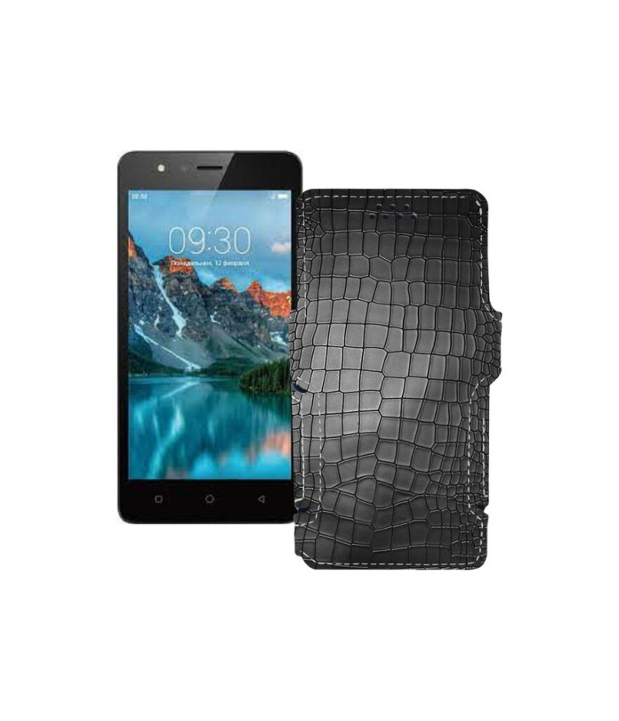 Чохол-книжка з екошкіри для телефону Archos Access 50 Color 3G