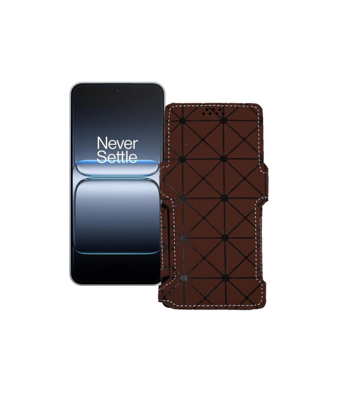 Чохол-книжка з екошкіри для телефону OnePlus Nord 5 5G