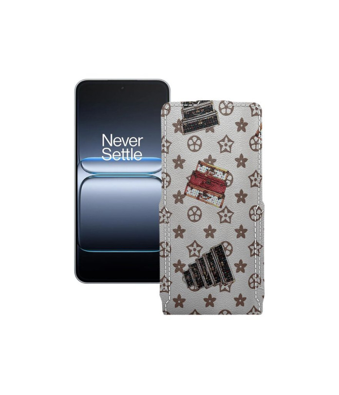 Чохол-флип з екошкіри для телефону OnePlus Nord 5 5G
