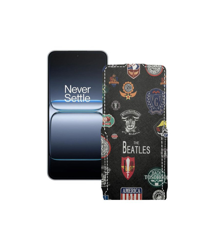 Чохол-флип з екошкіри для телефону OnePlus Nord 5 5G