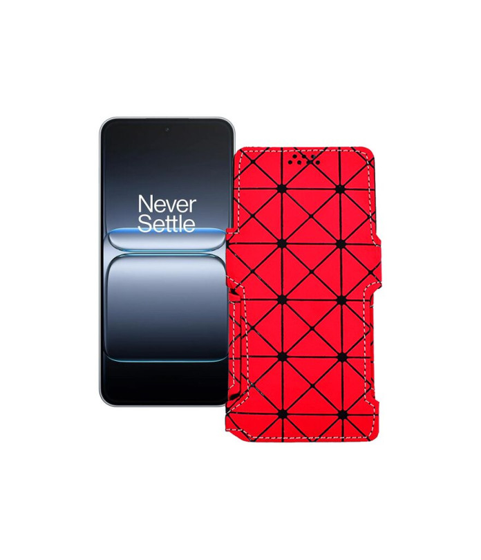 Чохол-книжка з екошкіри для телефону OnePlus Nord 5 5G