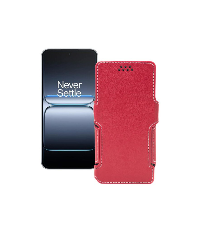 Чохол-книжка з екошкіри для телефону OnePlus Nord 5 5G