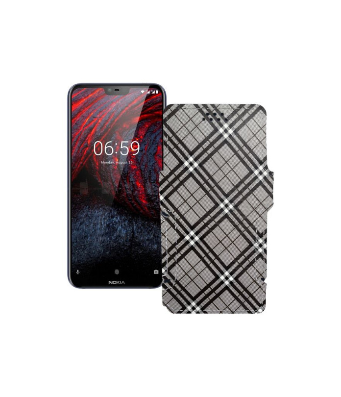 Чохол-книжка з екошкіри для телефону Nokia 6.1 Plus