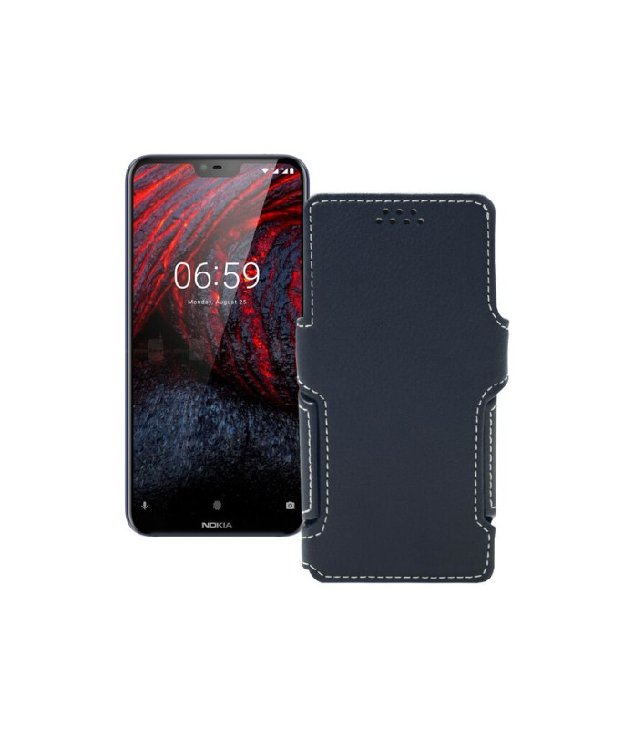 Чохол-книжка з екошкіри для телефону Nokia 6.1 Plus