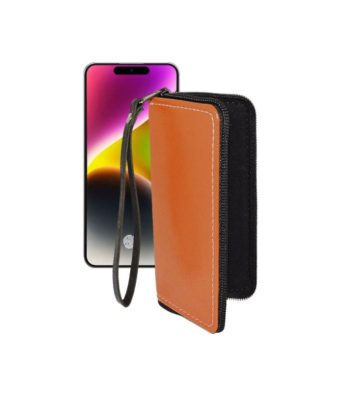 Чохол-гаманець з екошкіри для телефону Oukitel P1