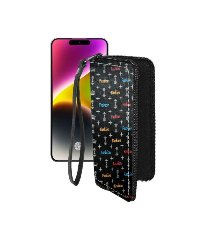 Чохол-гаманець з екошкіри для телефону Oukitel P1