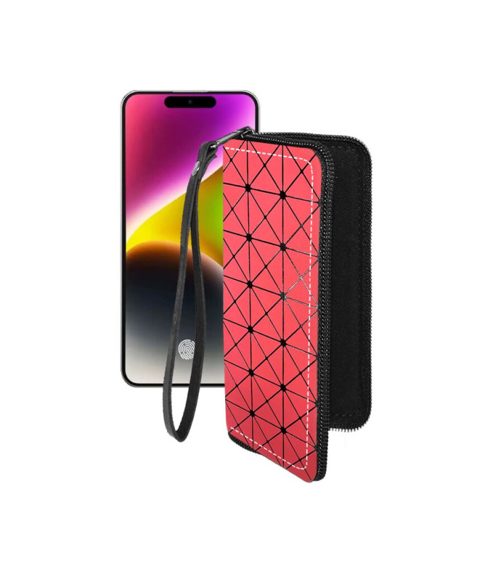 Чохол-гаманець з екошкіри для телефону Oukitel P1