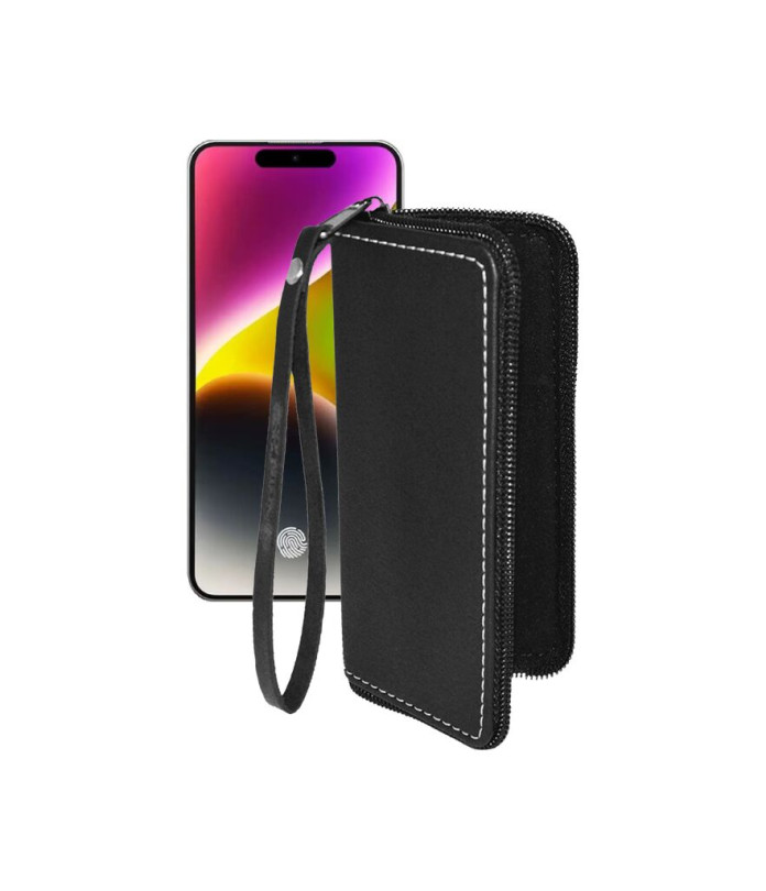 Чохол-гаманець з екошкіри для телефону Oukitel P1
