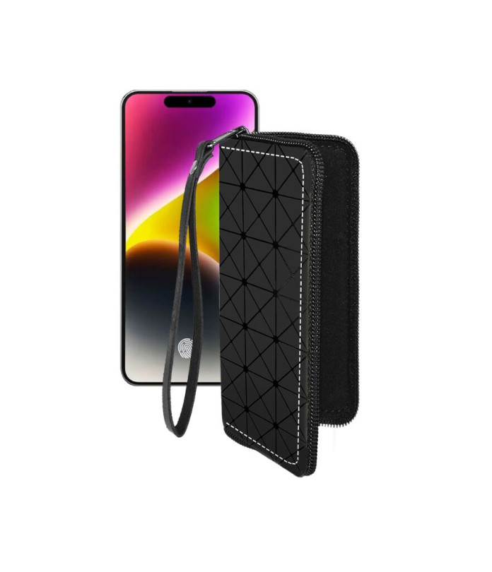 Чохол-гаманець з екошкіри для телефону Oukitel P1