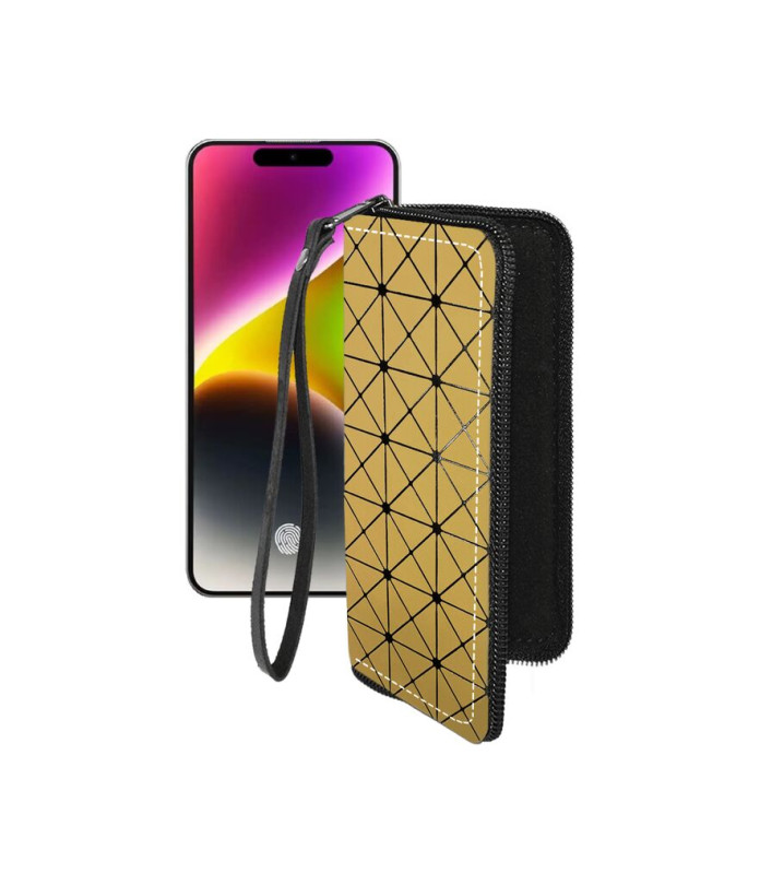 Чохол-гаманець з екошкіри для телефону Oukitel P1