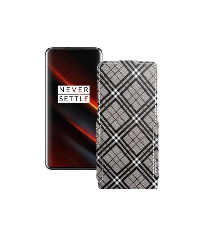 Чохол-флип з екошкіри для телефону OnePlus 7T Pro 5G McLaren