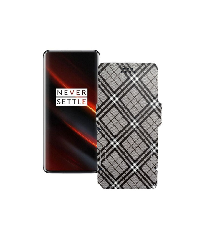 Чохол-книжка з екошкіри для телефону OnePlus 7T Pro 5G McLaren