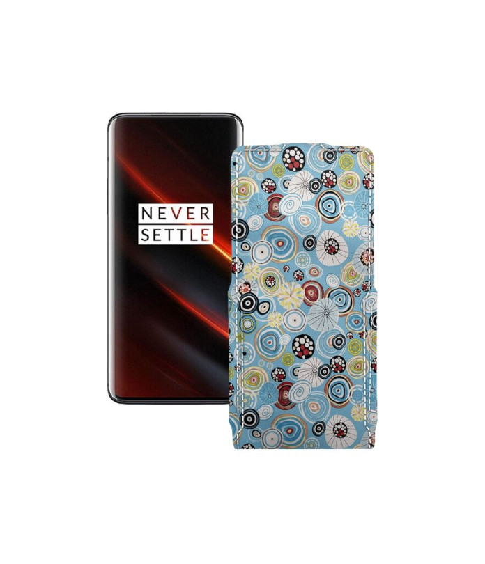 Чохол-флип з екошкіри для телефону OnePlus 7T Pro 5G McLaren