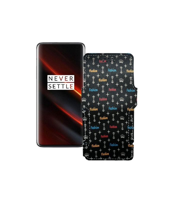 Чохол-книжка з екошкіри для телефону OnePlus 7T Pro 5G McLaren