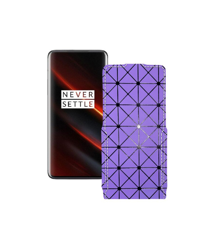 Чохол-флип з екошкіри для телефону OnePlus 7T Pro 5G McLaren