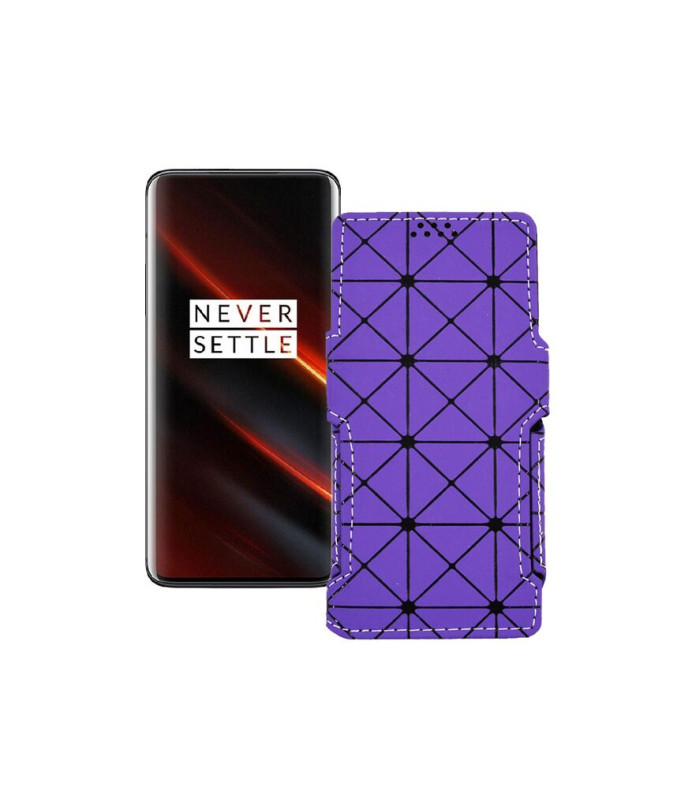 Чохол-книжка з екошкіри для телефону OnePlus 7T Pro 5G McLaren