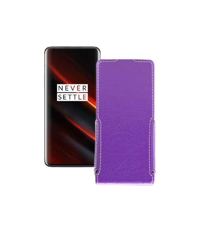 Чохол-флип з екошкіри для телефону OnePlus 7T Pro 5G McLaren