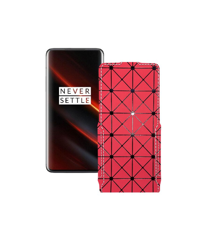 Чохол-флип з екошкіри для телефону OnePlus 7T Pro 5G McLaren