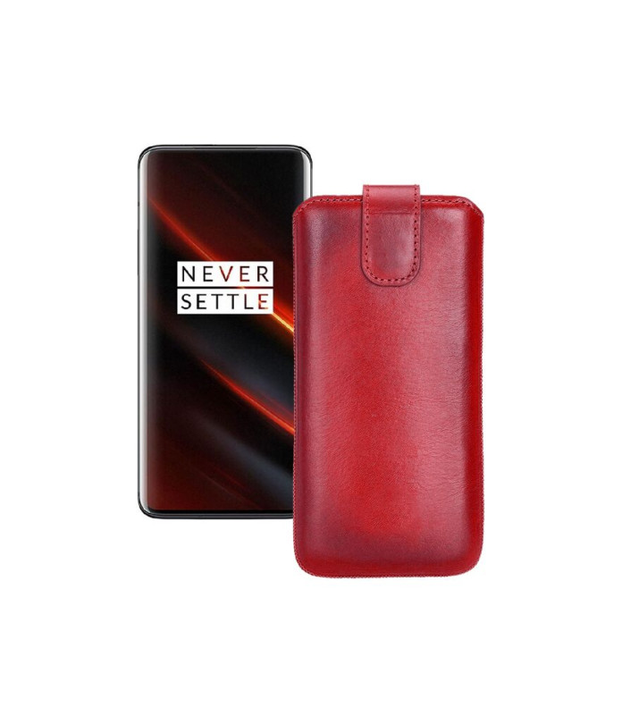 Витяжка з екошкіри для телефону OnePlus 7T Pro 5G McLaren