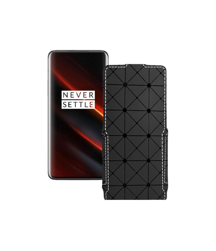 Чохол-флип з екошкіри для телефону OnePlus 7T Pro 5G McLaren