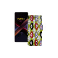Чохол-книжка з екошкіри для телефону Xiaomi Poco X7