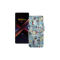 Чохол-книжка з екошкіри для телефону Xiaomi Poco X7