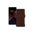Чохол-книжка з екошкіри для телефону Xiaomi Poco X7