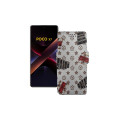 Чохол-книжка з екошкіри для телефону Xiaomi Poco X7