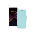 Чохол-книжка з екошкіри для телефону Xiaomi Poco X7