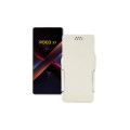Чохол-книжка з екошкіри для телефону Xiaomi Poco X7