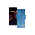 Чохол-книжка з екошкіри для телефону Xiaomi Poco X7