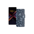 Чохол-книжка з екошкіри для телефону Xiaomi Poco X7