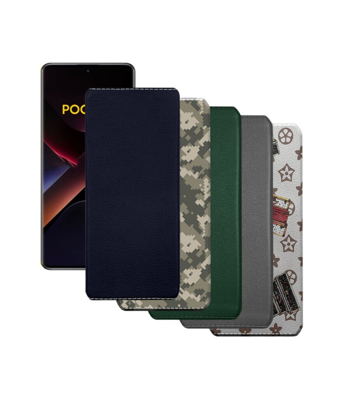Накладка з екошкіри для телефону Xiaomi Poco X7