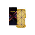 Чохол-книжка з екошкіри для телефону Xiaomi Poco X7