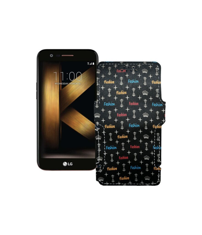 Чохол-книжка з екошкіри для телефону LG K20 Plus