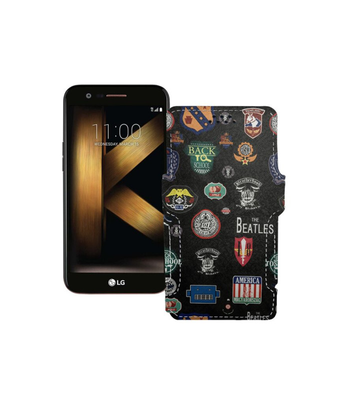 Чохол-книжка з екошкіри для телефону LG K20 Plus