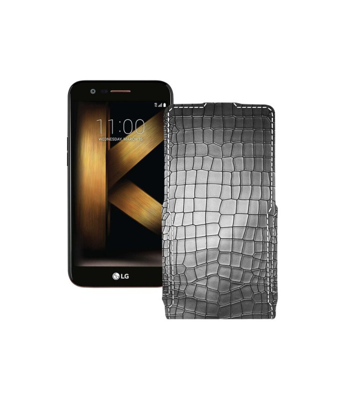 Чохол-флип з екошкіри для телефону LG K20 Plus