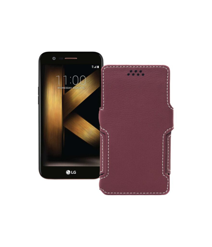 Чохол-книжка з екошкіри для телефону LG K20 Plus