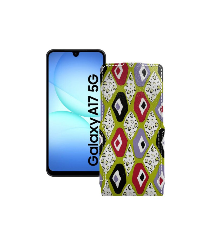 Чохол-флип з екошкіри для телефону Samsung Galaxy A17