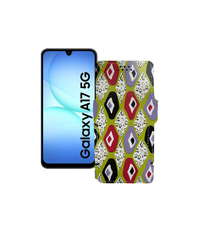 Чохол-книжка з екошкіри для телефону Samsung Galaxy A17