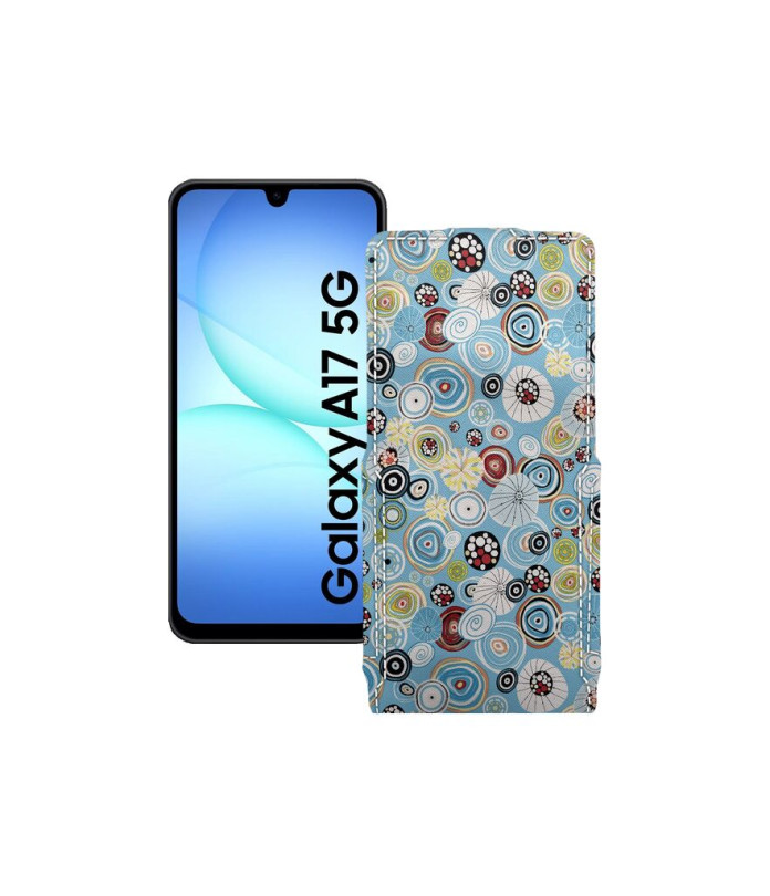 Чохол-флип з екошкіри для телефону Samsung Galaxy A17