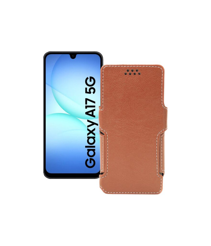 Чохол-книжка з екошкіри для телефону Samsung Galaxy A17